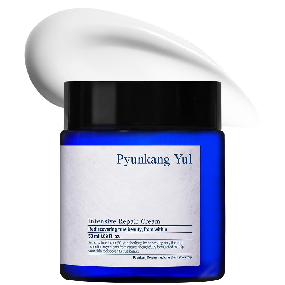 [PKY] Pyunkang Yul Intensive Repair Cream for Dry & Tight Skin with Deep Hydration, Ceramides for Strengthening Moisture Barrier, Zero-Irritation,