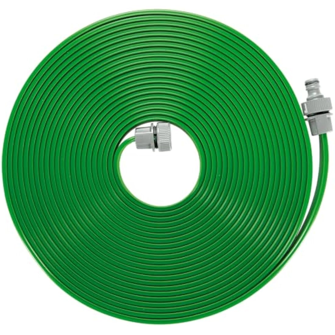 Gardena Sprinkler Hose: Fine spray sprinkler for watering elongated, narrow areas, length 15 m, ready-to-connect, green, can be individually shortened or lengthened (1998-20)