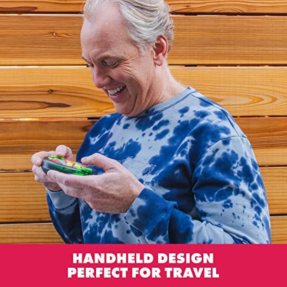 Learning Resources BrainBolt - Handheld Memory Game with Light and Sound, Electronic Brain Games, Single Player Brain Teasers for Kids Teens, & Adults, Gamer Gifts for Boys & Girls Ages 7+