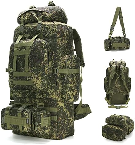 King'sGuard Men's 100L Camping Hiking Backpack