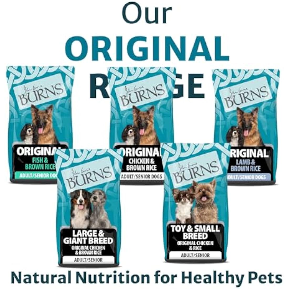 Burns Pet Nutrition Hypoallergenic Complete Dry Dog Food Adult and Senior Dog Original Lamb and Brown Rice 6 kg