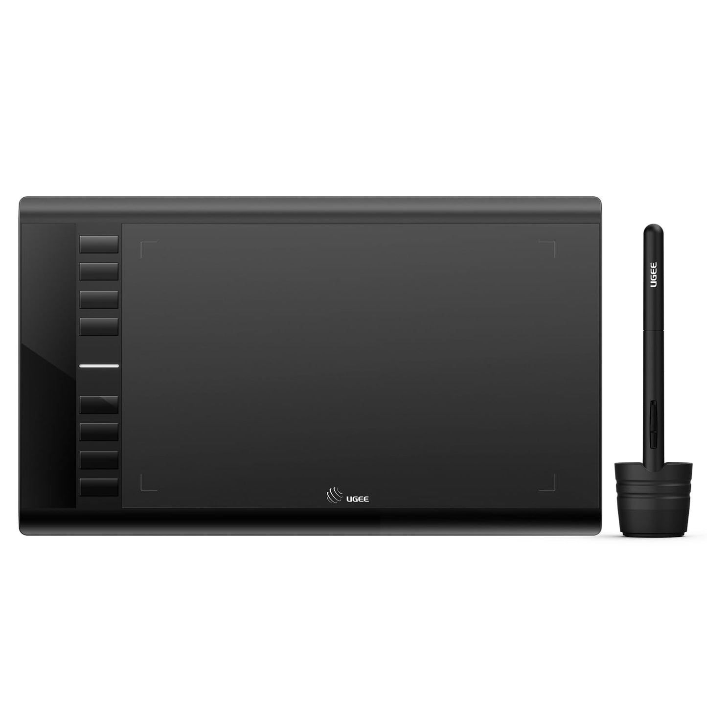UGEE M708 V3 Graphics Drawing Tablet,10X6 Inches Drawing Digital Tablet with 8 Hot Keys 8192 Levels Pen | Compatible with Chromebook, Linux, Windows
