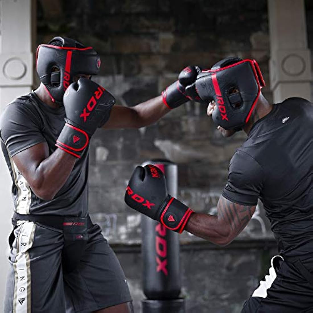 RDX Headguard for Boxing, MMA Training, Adjustable Padded KARA Head Guard for Cheeks, Forehead and Ear Protection, Muay Thai Headgear, Kickboxing, Sparring, Martial Arts, Karate, Taekwondo Helmet