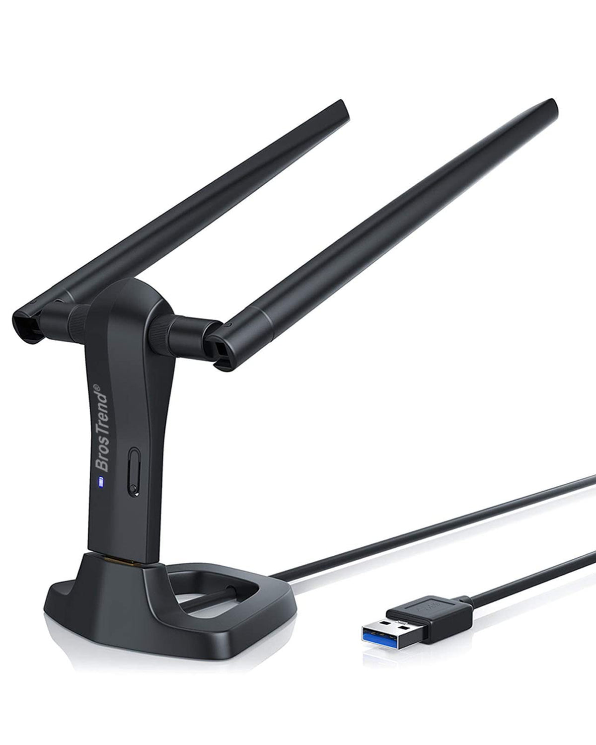 BrosTrend Linux WiFi Adapter for Kali, Ubuntu, Mint, Debian, Lubuntu, Xubuntu, MATE, LMDE, Raspberry Pi 2+, Windows 11, Linux WiFi dongle 1200Mbps,