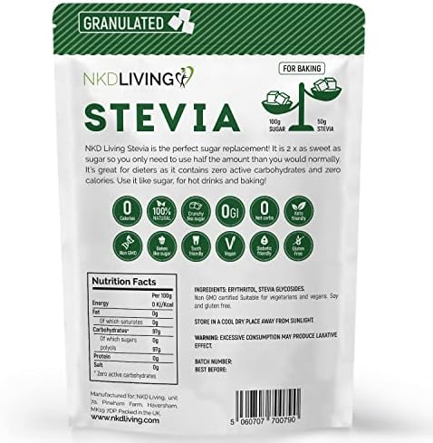 NKD Living Stevia Sweetener granules - 1kg