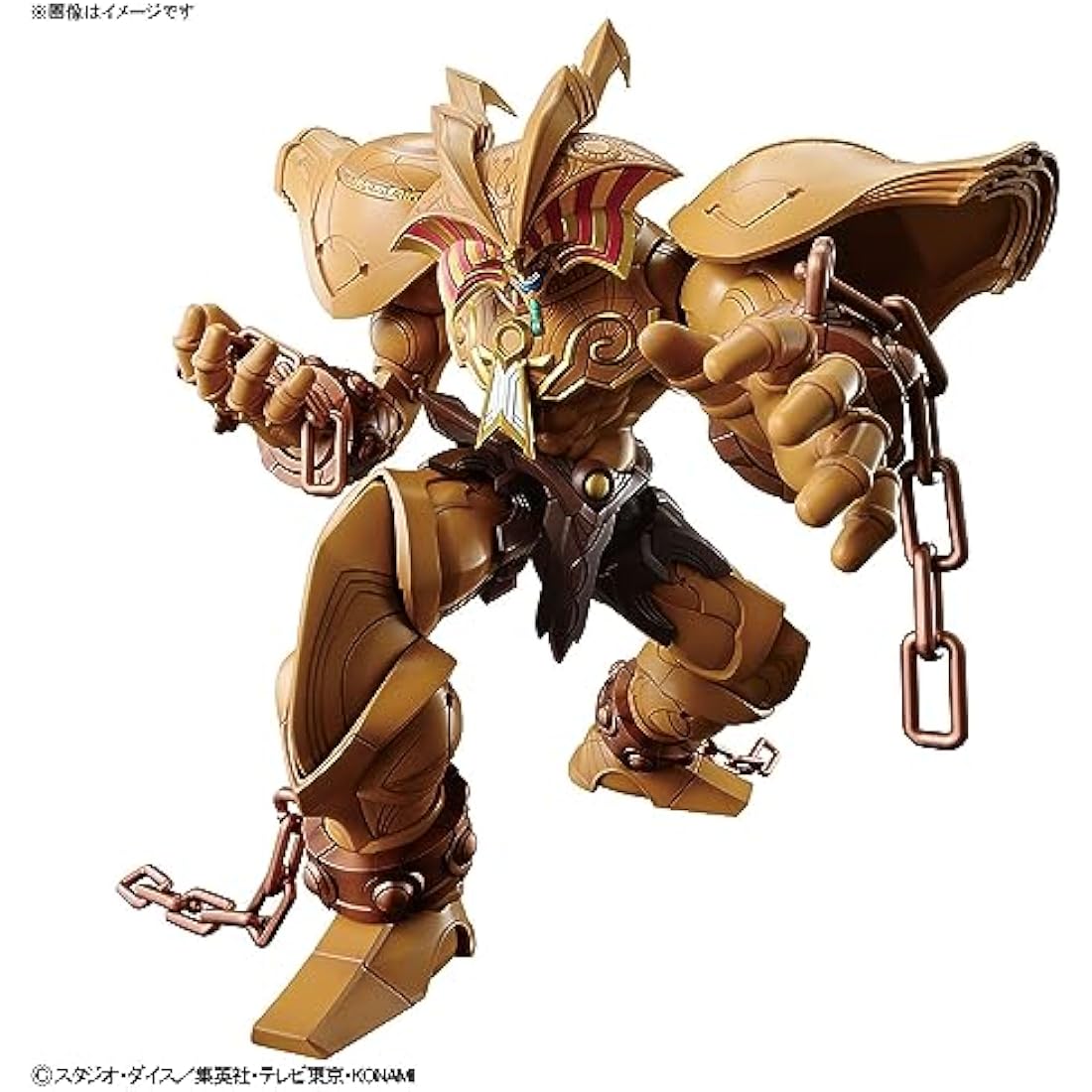 BANDAI SPIRITS(バンダイ スピリッツ Figure Rise Standard Amplified Yu-Gi-Oh! Duel Monsters Summoning God Exodia Color Coded Plastic Model