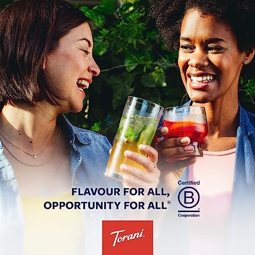 Torani Sugar Free Coconut Coffee Syrup Gift Set (4 x 750ml) - Classic Flavour for Lattes & Iced Drinks - Zero Calorie, Vegan Coffee Flavouring