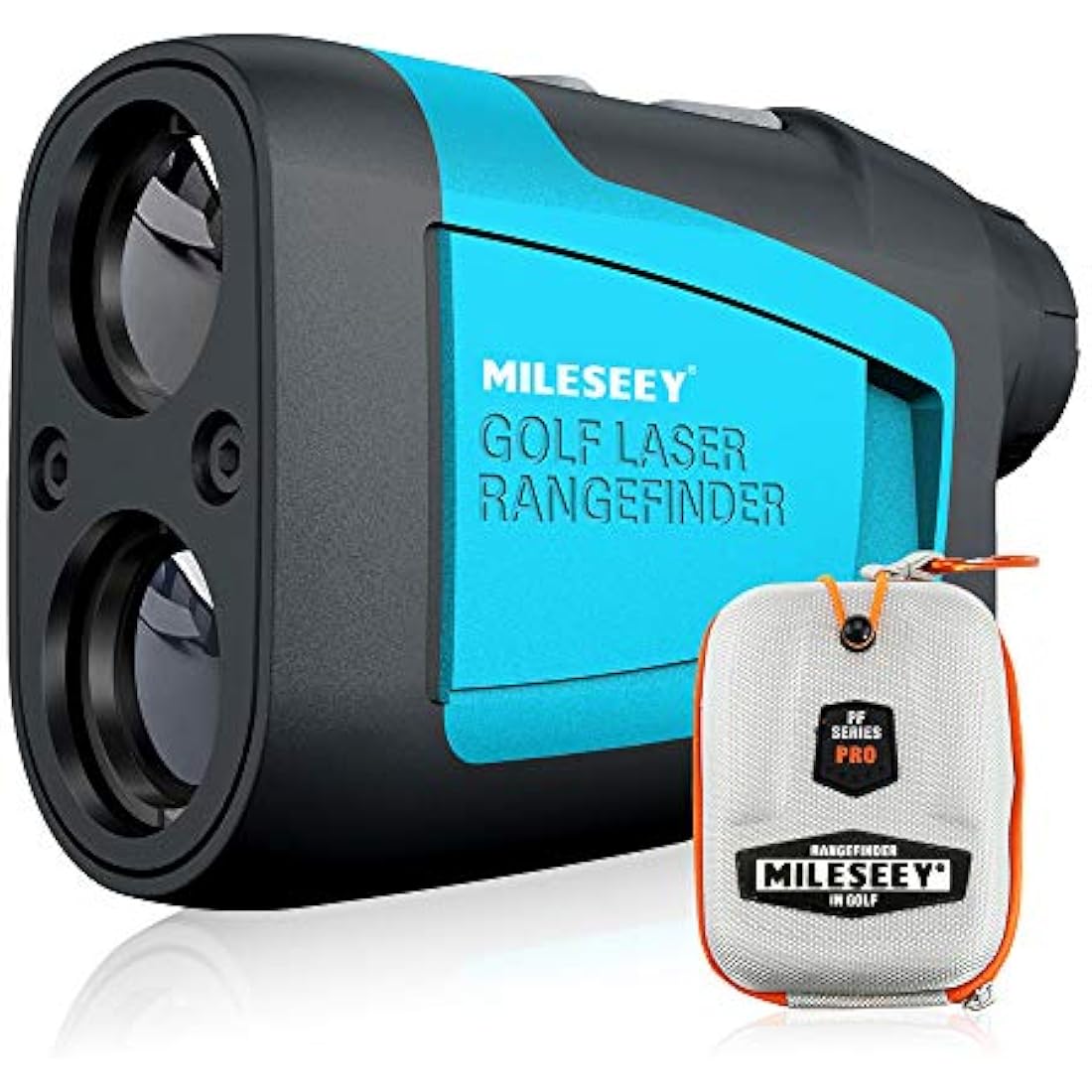 Mileseey Professional Precision 660Yards Golf Range Finder with Slope Compensation,±0.55yard Accuracy,Flag Pin Lock,6X Magnification,Scan Measurement