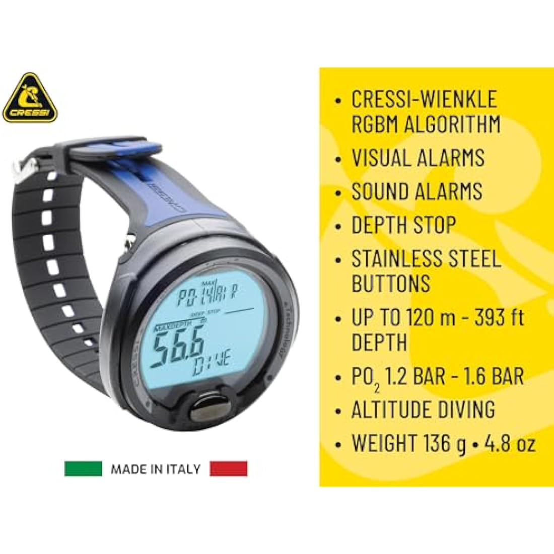 Cressi Leonardo Scuba Diving Computer