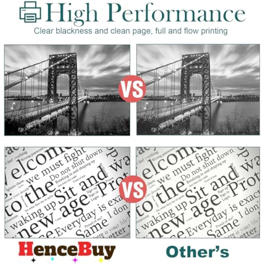 HenceBuy Compatible B210 B205 B215 Toner Cartridge 106R04347 for Xerox B210 B210DNI B205 B205DNI B205MFP B215 B215DNI B215MFP Printers 3000 Pages ( Black, 2-Pack )