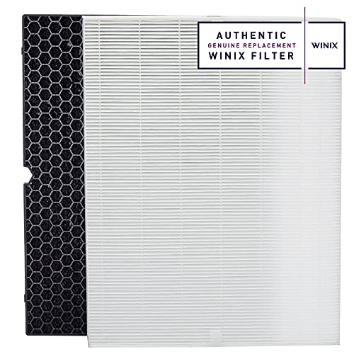 WINIX Air Purifier Replacement Filter H. H13 True HEPA Filter (99,999%) and Activated Carbon Filter - Compatible with WINIX ZERO S and 2020EU using