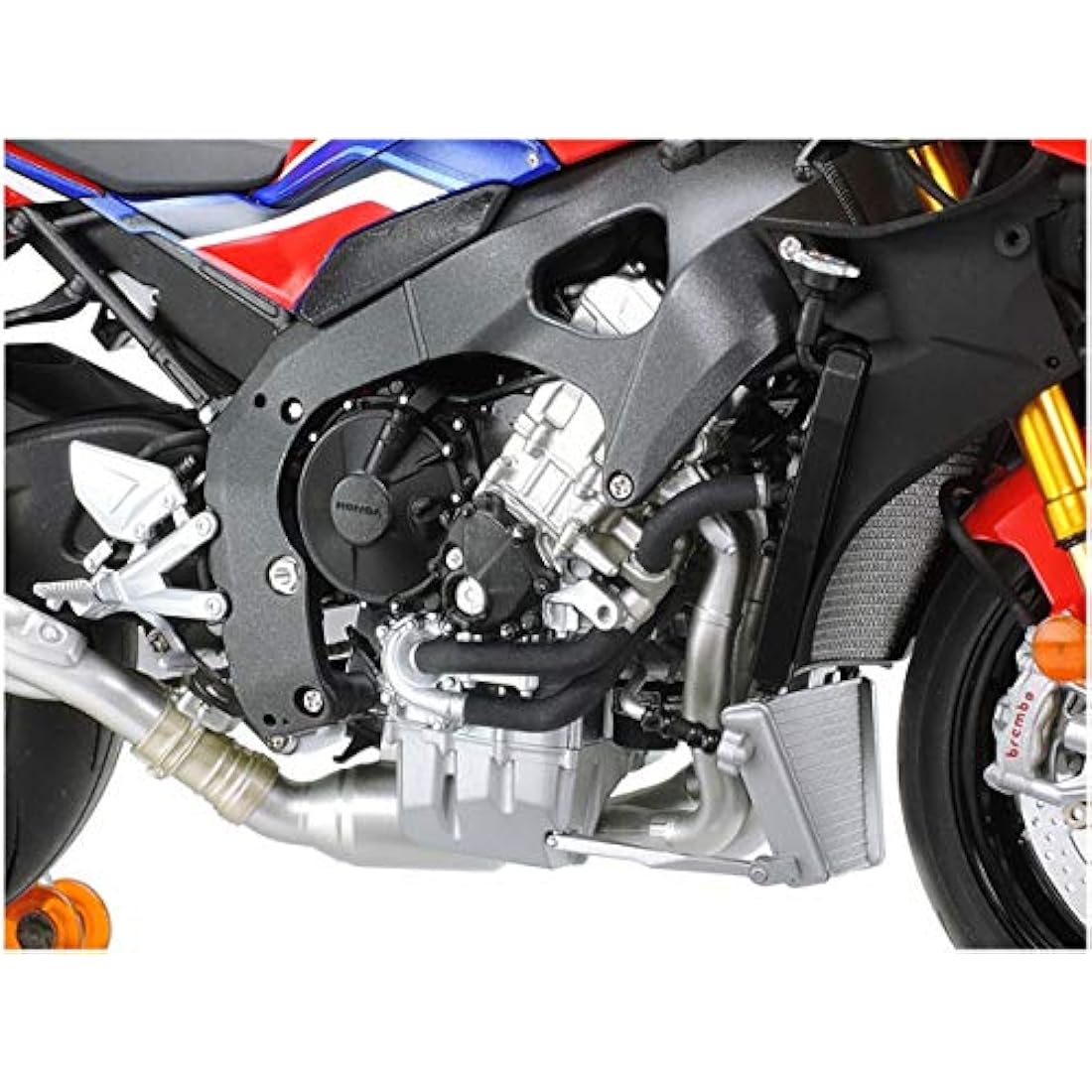 Tamiya 14138 300014138 1:12, Honda CBR 1000-RR-R Fireblade SP, Faithful Replica, Model Making, Plastic Kit, Hobby, Glueing, Model Kit, Assembling, Unpainted