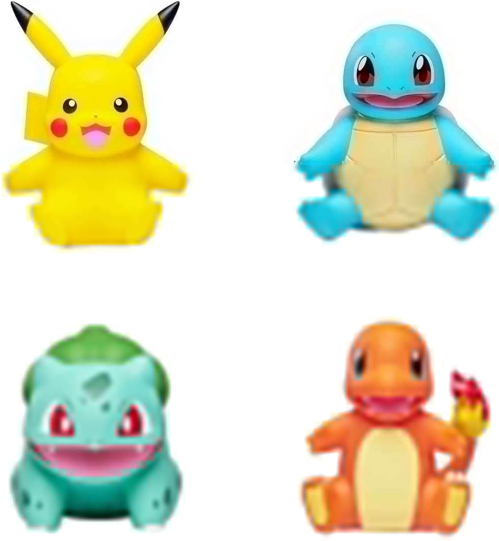 Pokémon Select Battle Figures 4-Pack, New but damaged box, checked