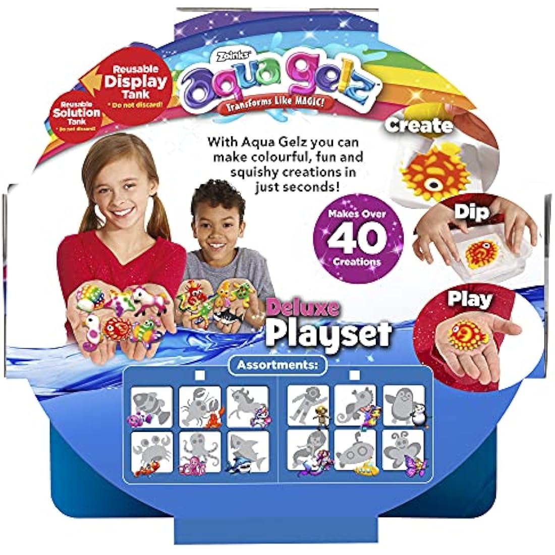 John Adams AquaGelz Deluxe Core PlaySet, Multicolor, 11104
