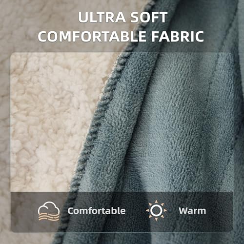 JET'S HOME Electric Blanket 130x160cm - Heated Blanket 6 Heat Settings Digital Controller Adjustable Timer up to 10 Hours - Heated Throw Machine