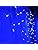 Icicle Christmas Fairy Lights Waterproof Outdoor/Indoor use. Blue 800 LED 20M Wide 160 Drops Plus a Massive 10M Lead Cable, 8 Modes, Low Safe Voltage White Cable (Blue, 800LED 21M)