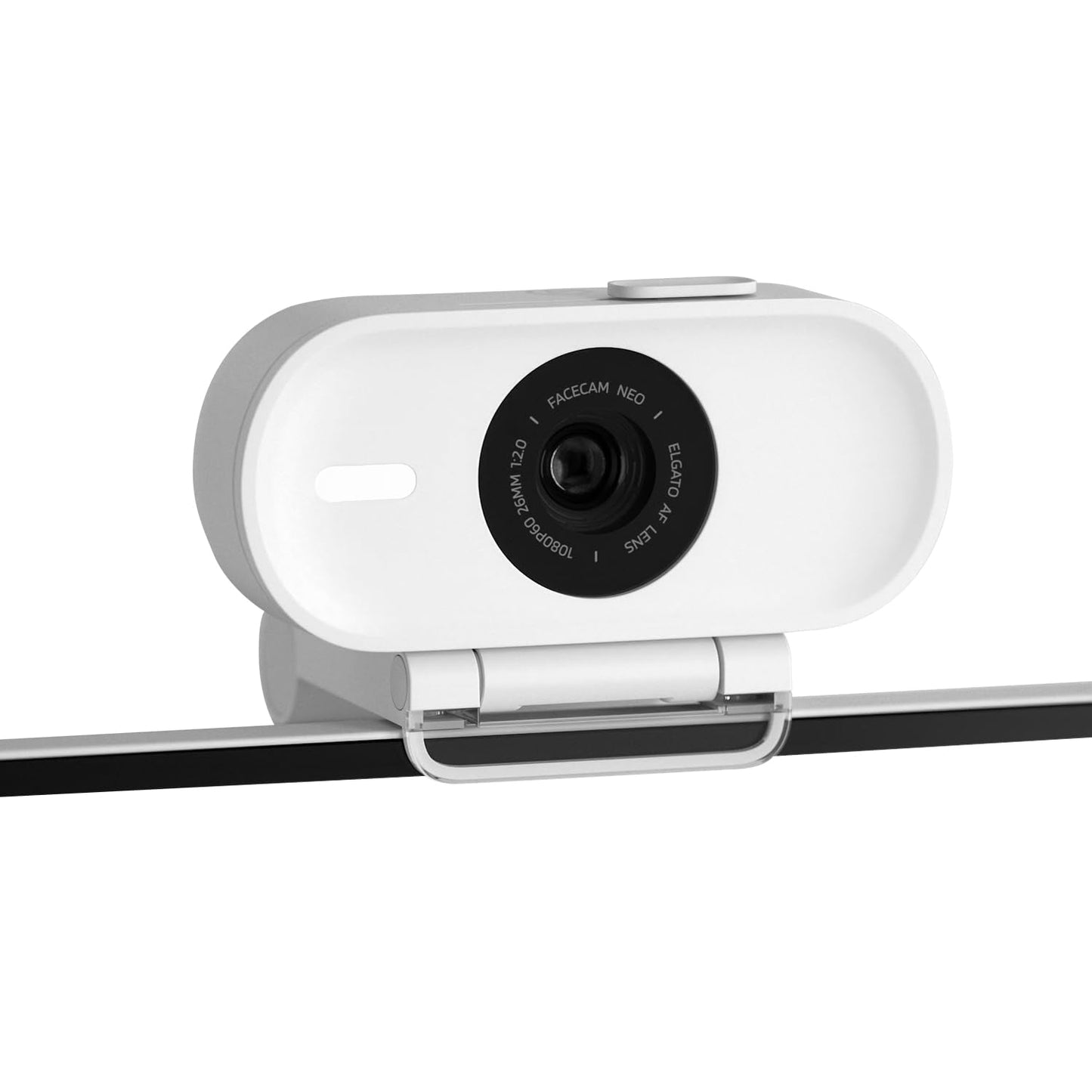 Elgato Facecam Neo ? Full HD Webcam with Easy-Slide Privacy Shutter, Light Correction, For Video Calls, Streaming,