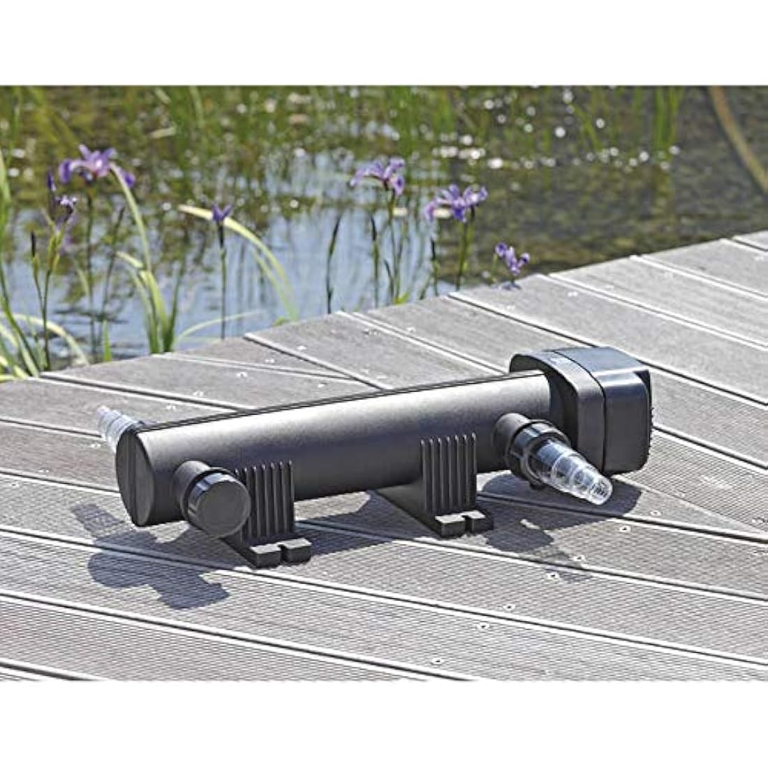 Oase Vitronic 56869 UVC Clarifier 24 W Suitable for Ponds up to 25 m³, Pond Clarifier, UVC Clarifier, Effective Algae Control, Pond Care, Algae-Free Pond