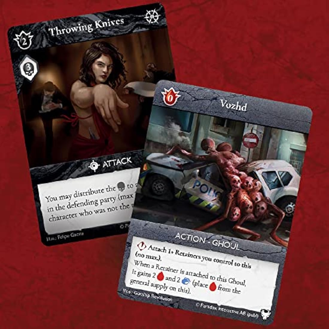 Renegade Game Studios Vampire: The Masquerade – Rivals Expandable Card Game | The Dragon and The Rogue | Deck Construction | World of Darkness English