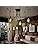 Lrpiyvo Spider Lights Pendant Lighting Ceiling Chandelier, E27 Vintage Ceiling Lights Industrial Light Fitting, 3/5/6/7/8/10 Heads Chandelier