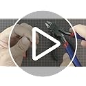 stedi 5-inch Model Nipper, with Ultra-Thin Single-Edge and Blade Case Plastic Model Tools for Gundam Repairing Plastic Model and Fixing, Blue…