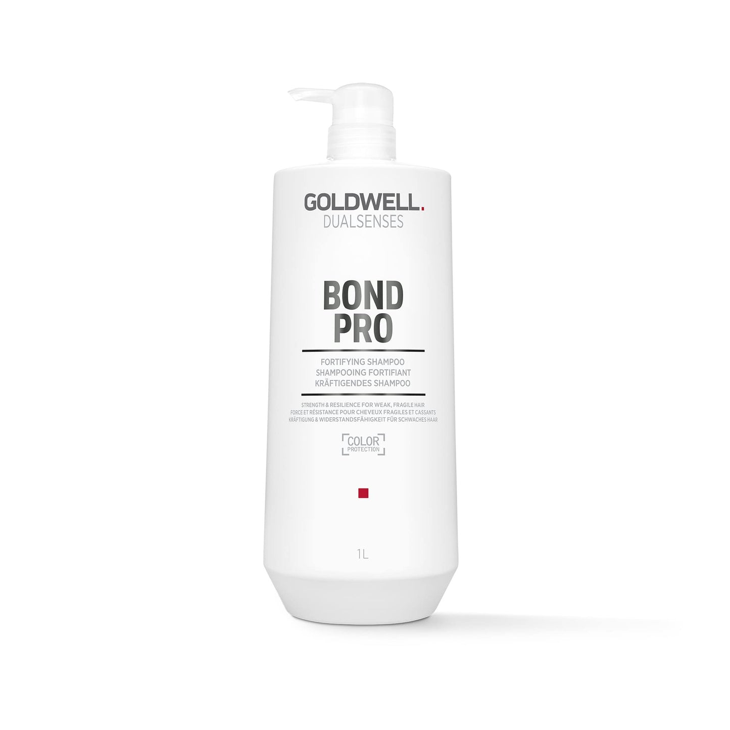 Goldwell Dualsenses Bond Pro Fortifying Shampoo for Fragile, Damaged Hair, Strengthening with microPROtec Complex, 1000ml