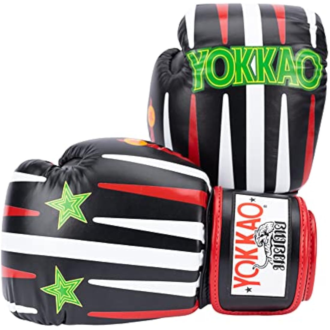 YOKKAO Design Breathable Muay Thai Boxing Glove | Premium Leather Training and Sparring Gloves for Men and Women | Winning Boxing Gloves | Punching Gloves