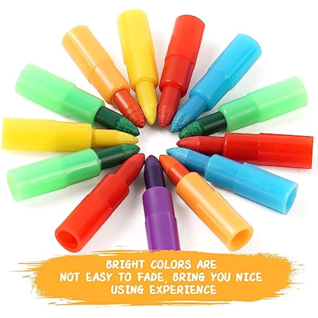 Vicloon Swop Point Colours, 30PCS Rainbow Point Crayons, 11 x Stacking Pencil Crayons For Kids