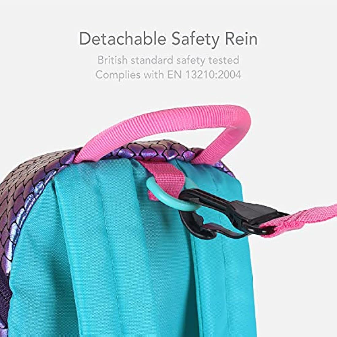 LittleLife Animal Toddler Backpack With Safety Rein, Mermaid