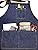 JZK 2 x Denim Jean Adjustable Kitchen Apron with Big Pockets for Women Men for Cooking BBQ Grill Cafe Waiter Bartender Chef Apron