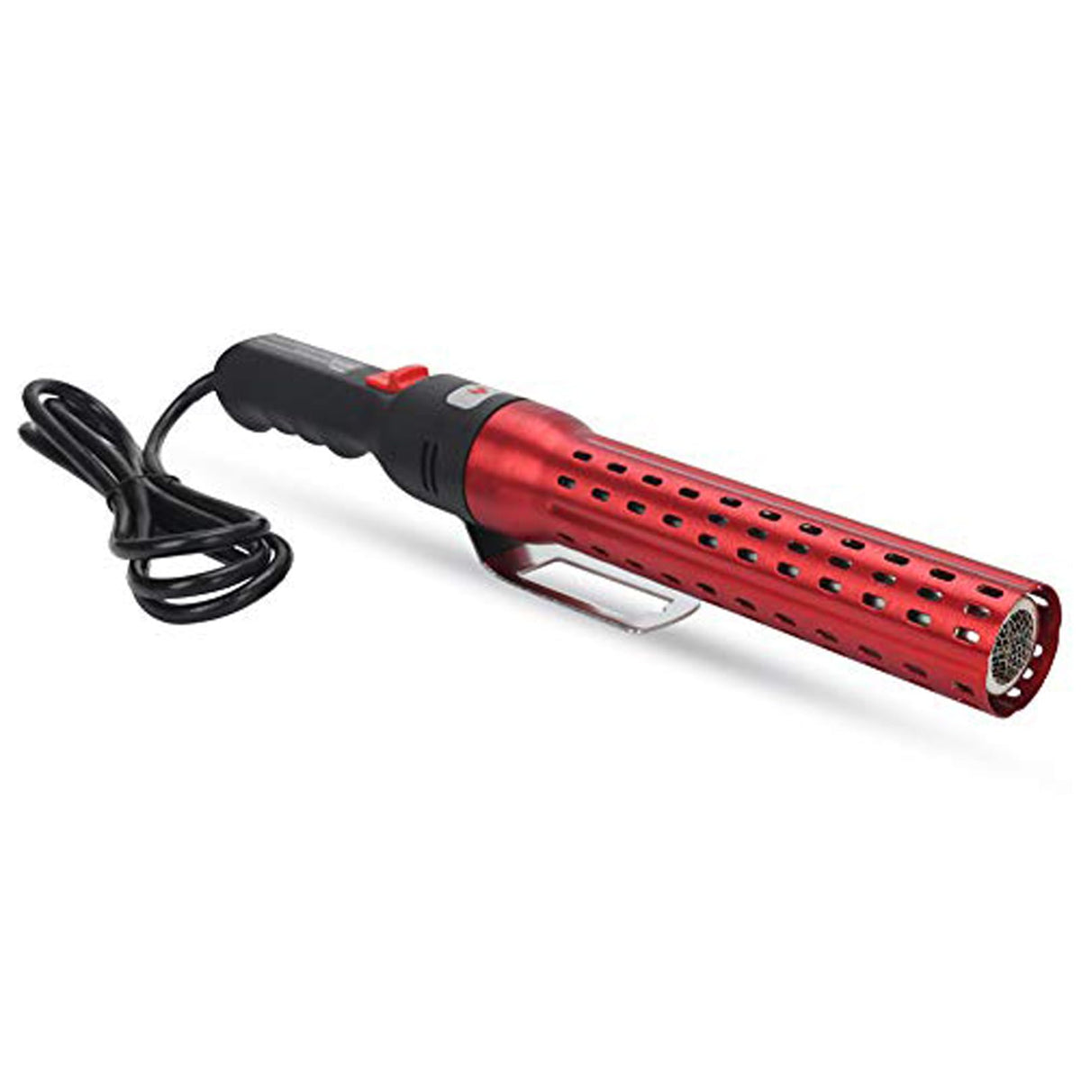 ipalmay Fast Electric Charcoal Fire Starter, Outdoor Charcoal Lighter, 60 Second Lighting Charcoal for BBQ Grill, Fireplace, Blower, Campfire, Red