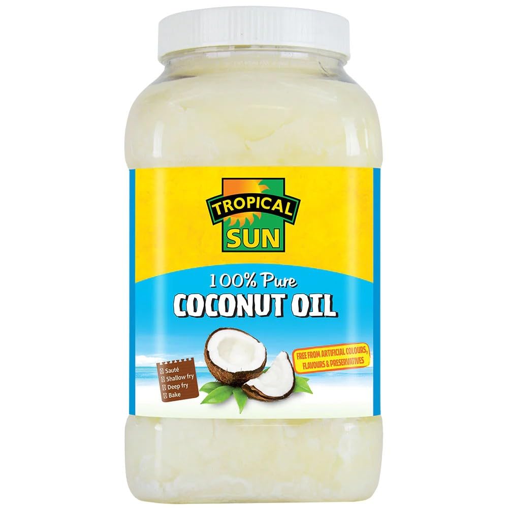 Tropical Sun Coconut Oil 100% Pure, 2L