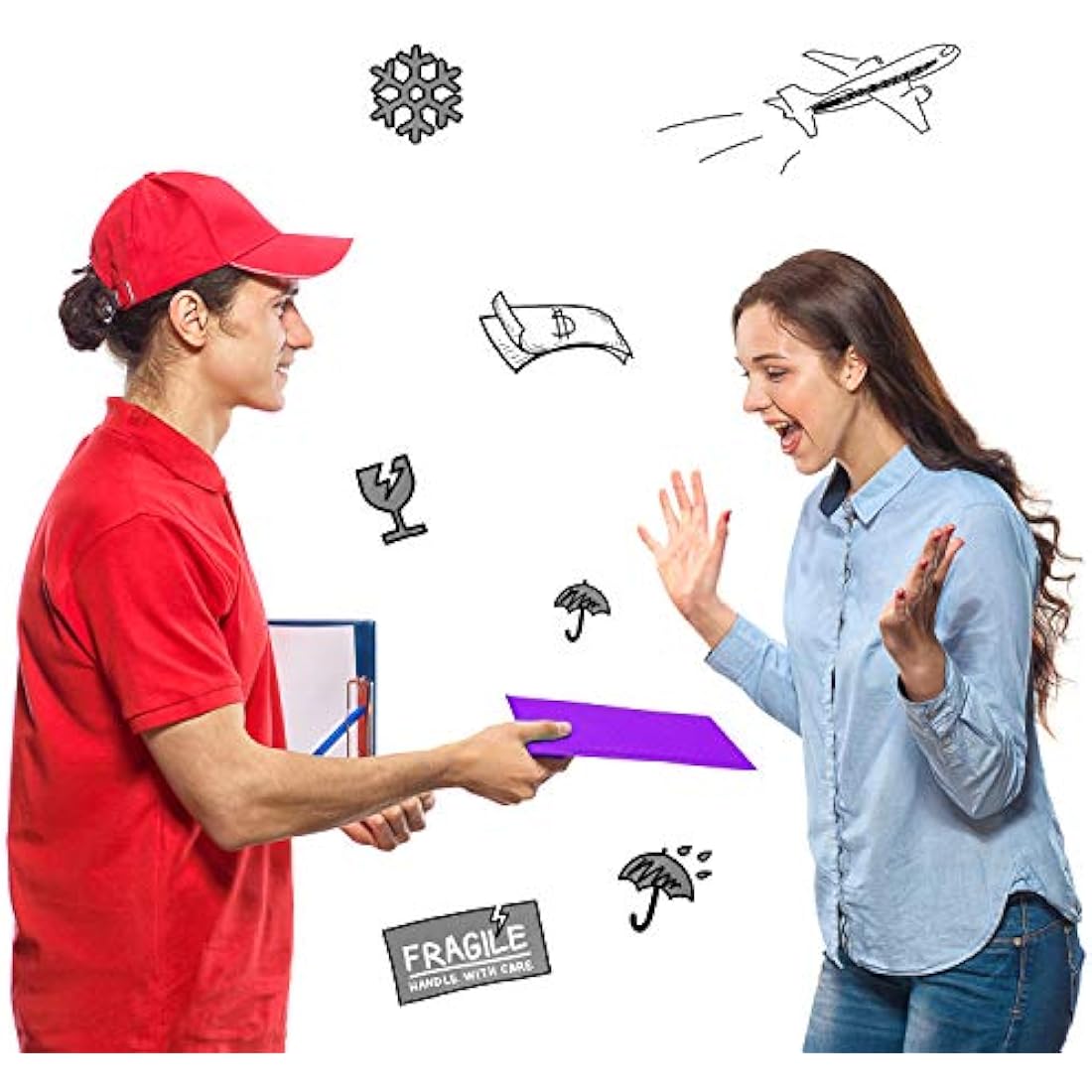 Switory 15.3x22.9 50Pcs Poly Bubble Mailers Set for CDs & Jewelries & Cosmetics, Self Seal Padded Envelopes Bulk with Bubble Lined Wrap- Purple