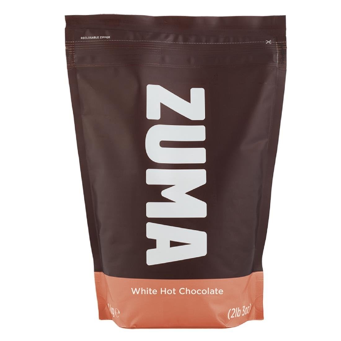 Zuma White Hot Chocolate Powder Pouch - 1kg