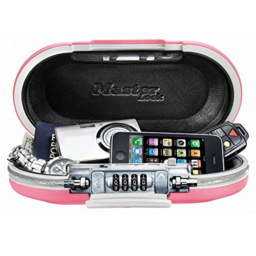 Master Lock 5900DPNK Portable Personal Safe, Pink by Master Lock
