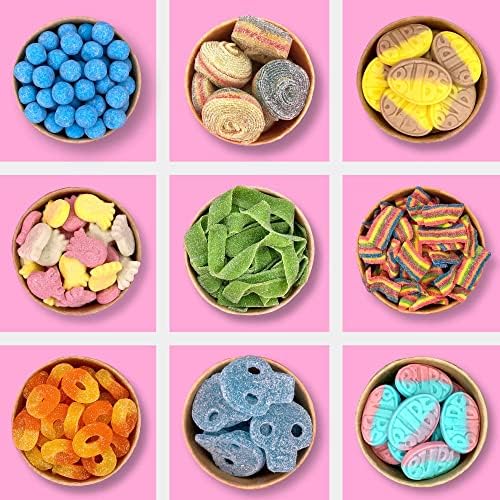 Rubydoobys Vegan Sweets Pouch - Huge Variety of Quality Vegan and Vegetarian Friendly Pick & Mix Sweets in Eco Packaging