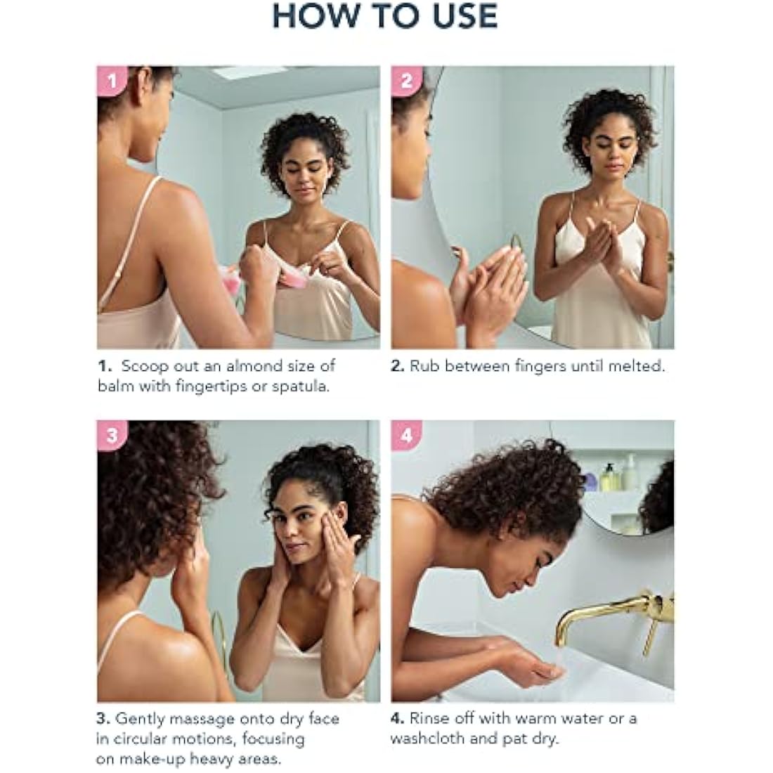 FOREO LUNA Cleansing Balm - Gentle Make Up Remover - Waterless Face Cleanser - Eye Makeup Remover - Vegan - Cleansing Oil - Hydrating Cleanser - Vitamin E & Shea Butter - All Skin Types - 75ml