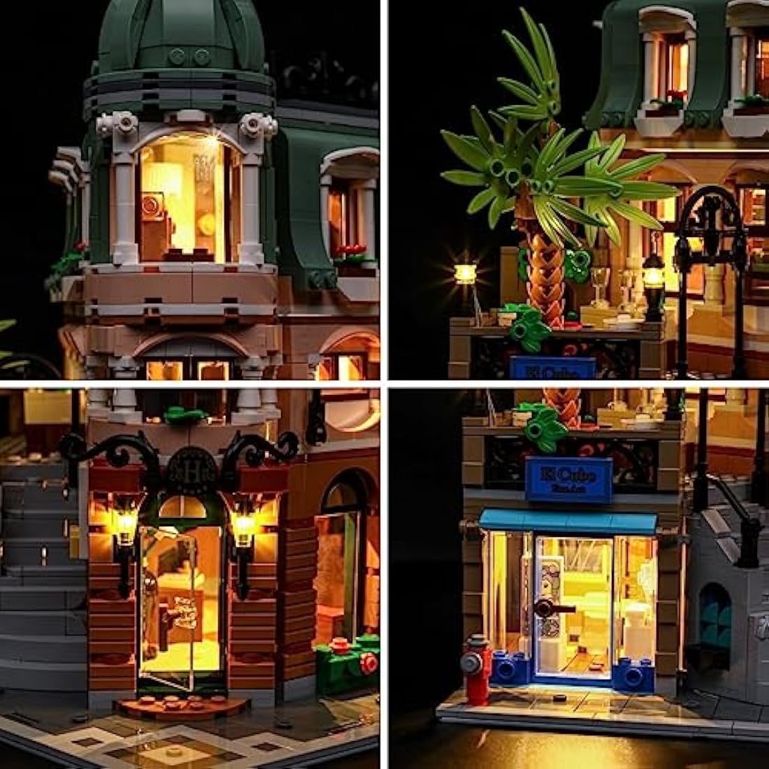 LIGHTAILING Led Light Compatible With 10297 Boutique Hotel Building Blocks Model - NOT Included The Model Set