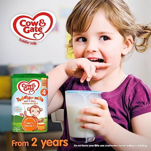 Cow & Gate 4 Toddler Baby Milk Powder Formula, 2-3 Years, 800 g (Pack of 6)