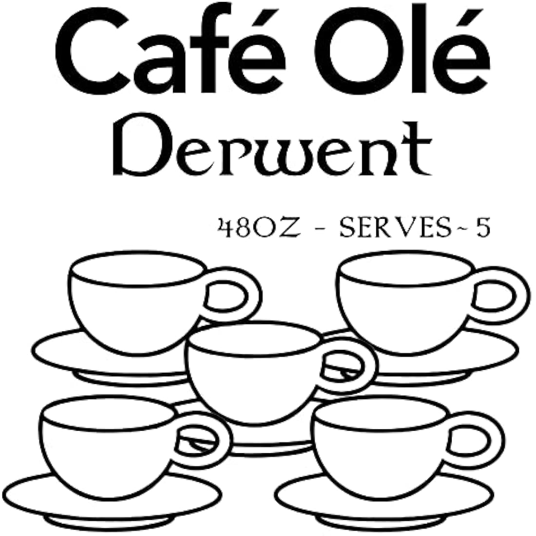 Café Olé DW-048 Derwent Teapot, Stainless Steel, 48oz (1.3 Litres), 4-5 Cup, Mirror Polished
