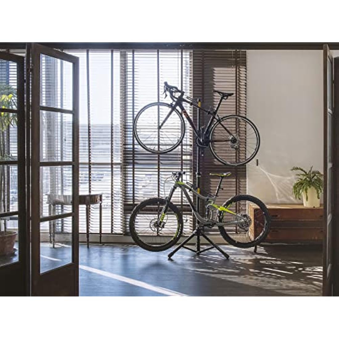 Topeak Two Up Tune Up Bike Stand, 214 x 44 x 34 cm, Black