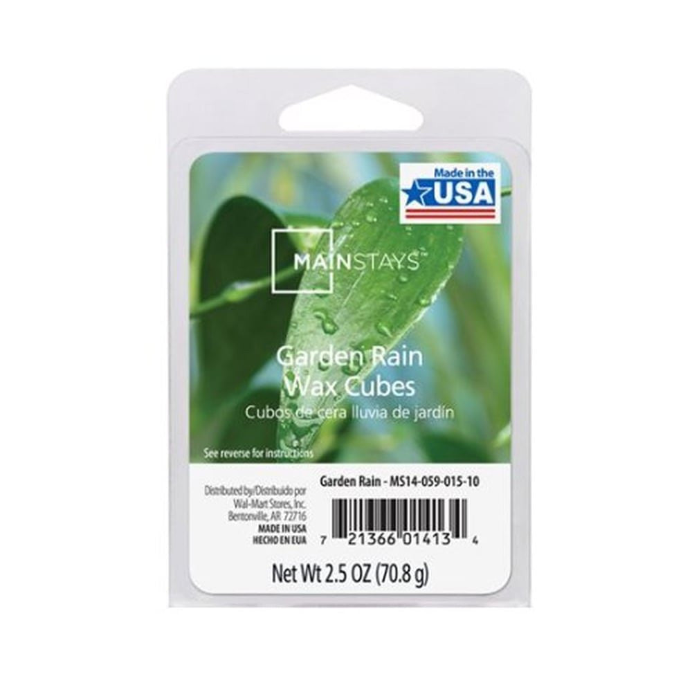 Mainstays Garden Rain Scented Wax Cube Melts MS14-059-015-10