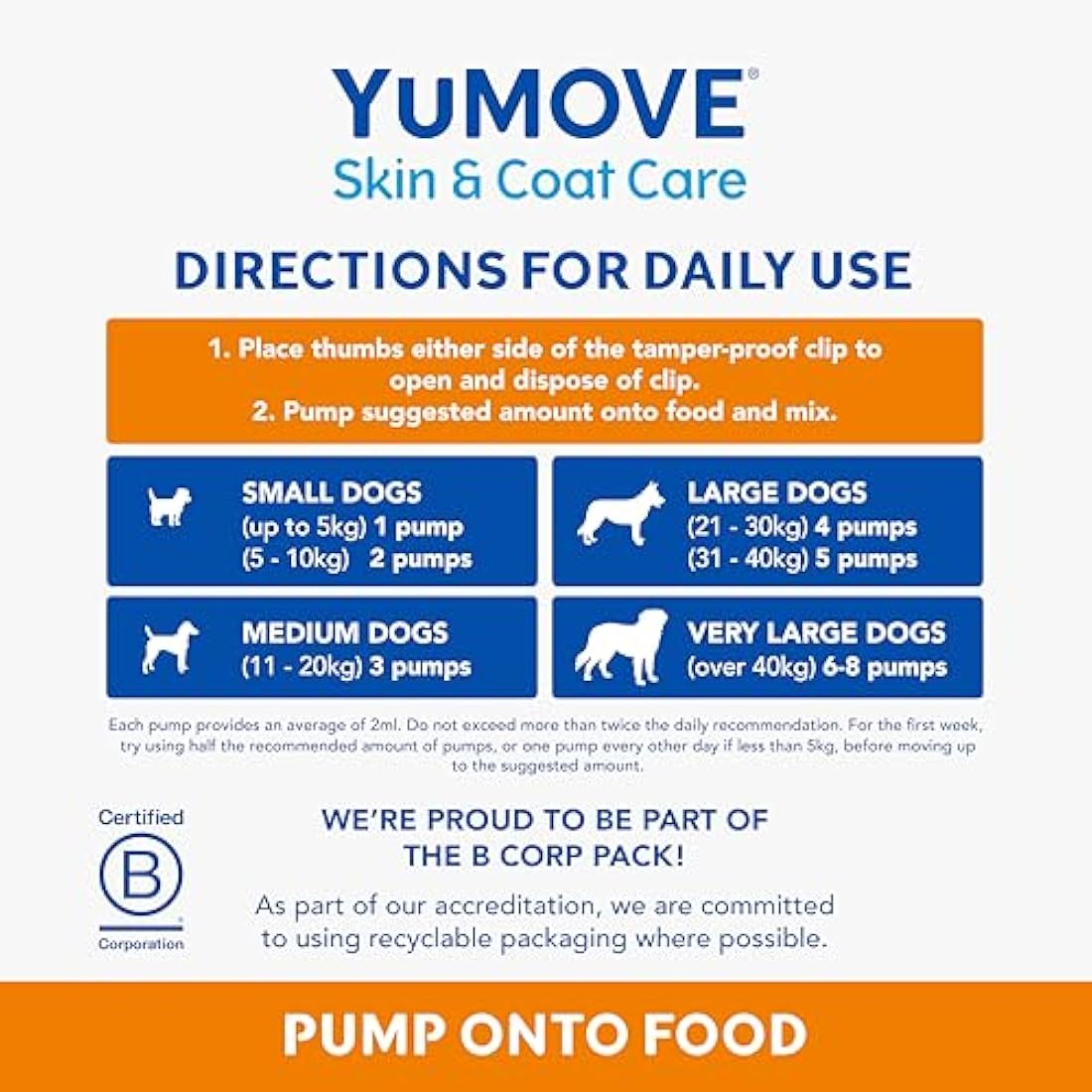 YuMOVE Skin & Coat Care Moulting Supplement for Dogs, Coat and Skin Supplement for Dogs with Skin Irritation, Dull Coats and Excess Moulting, 500ml