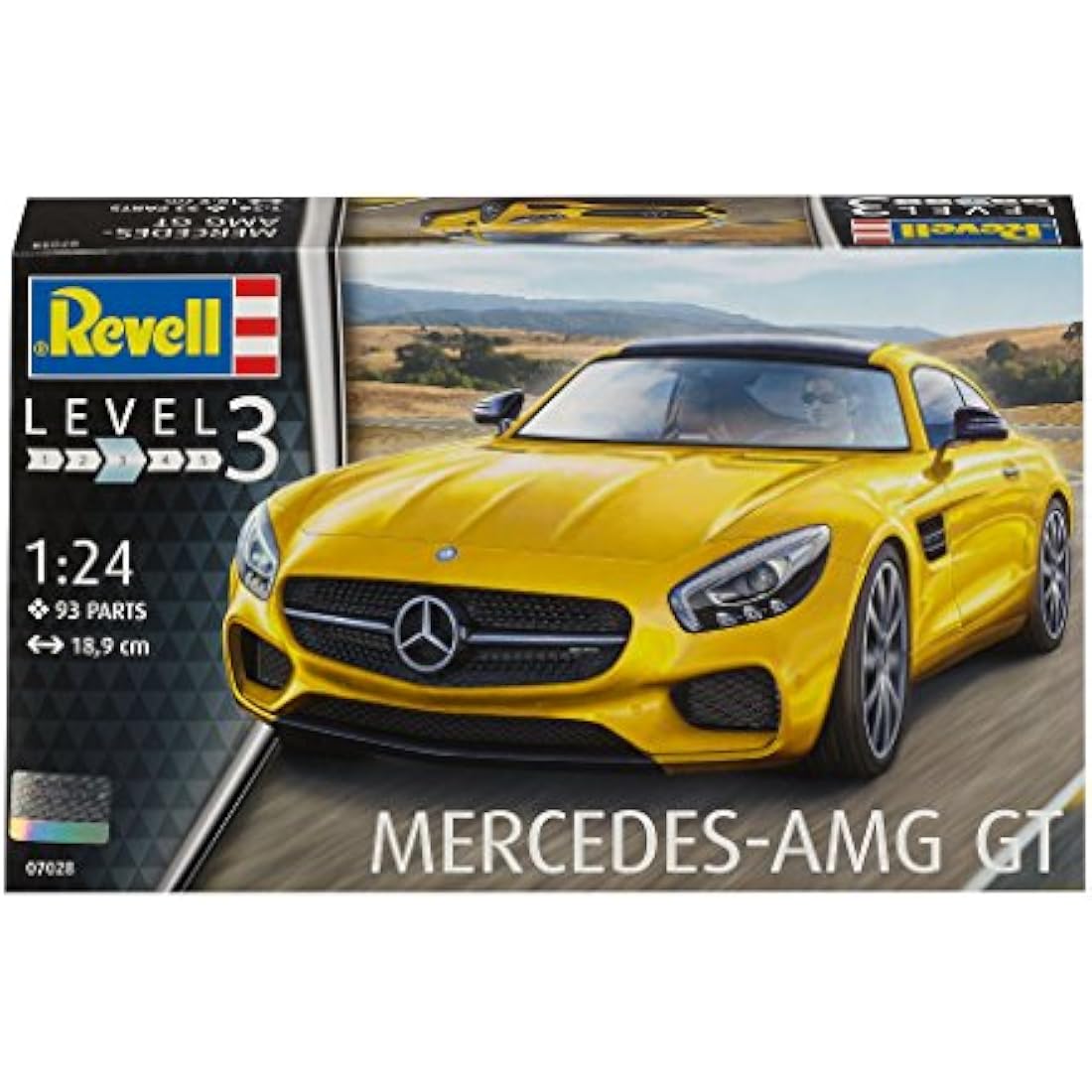 Revell 07028 Mercedes-AMG GT 1:24 Scale Unbuilt/Unpainted Plastic Model Kit