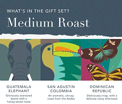 Whittard of Chelsea | Coffees of the World Gift Set For Men & Women | 9 Boxes of Single Origin Ground Coffee | Brews up to 72 cups | 9 x 66g Ground Coffee Bags