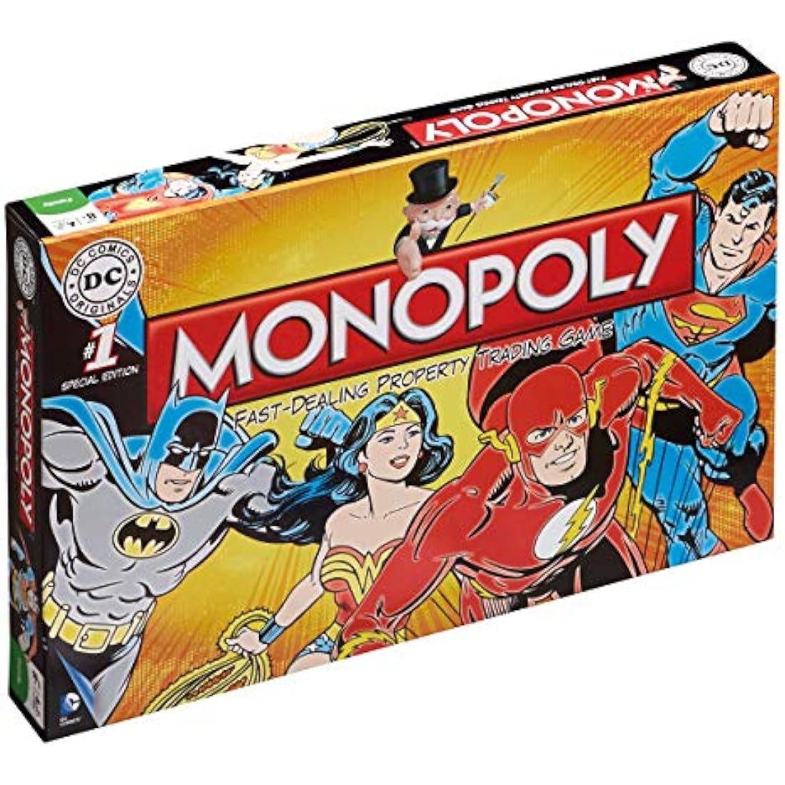 DC Comics Retro Monopoly Board Game
