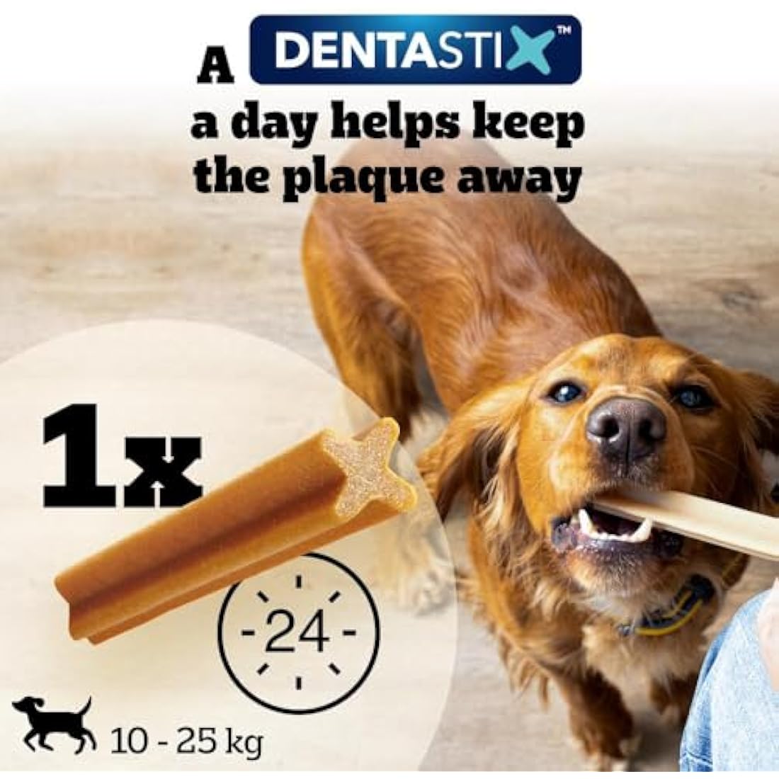 Pedigree DentaStix - Daily Dental Chews For Medium Dogs (10-25 kg), 112 Sticks