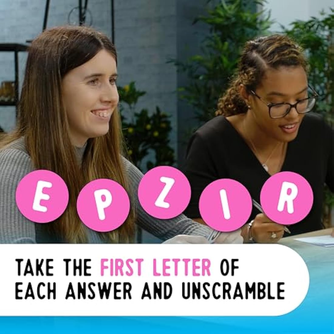 Format Games Ansagrams Trivia Card Game | A Quick-Fire Quiz With A Wordy Twist | 3 Players + | Ages 12+ | 500 Questions | 30 Minute Play