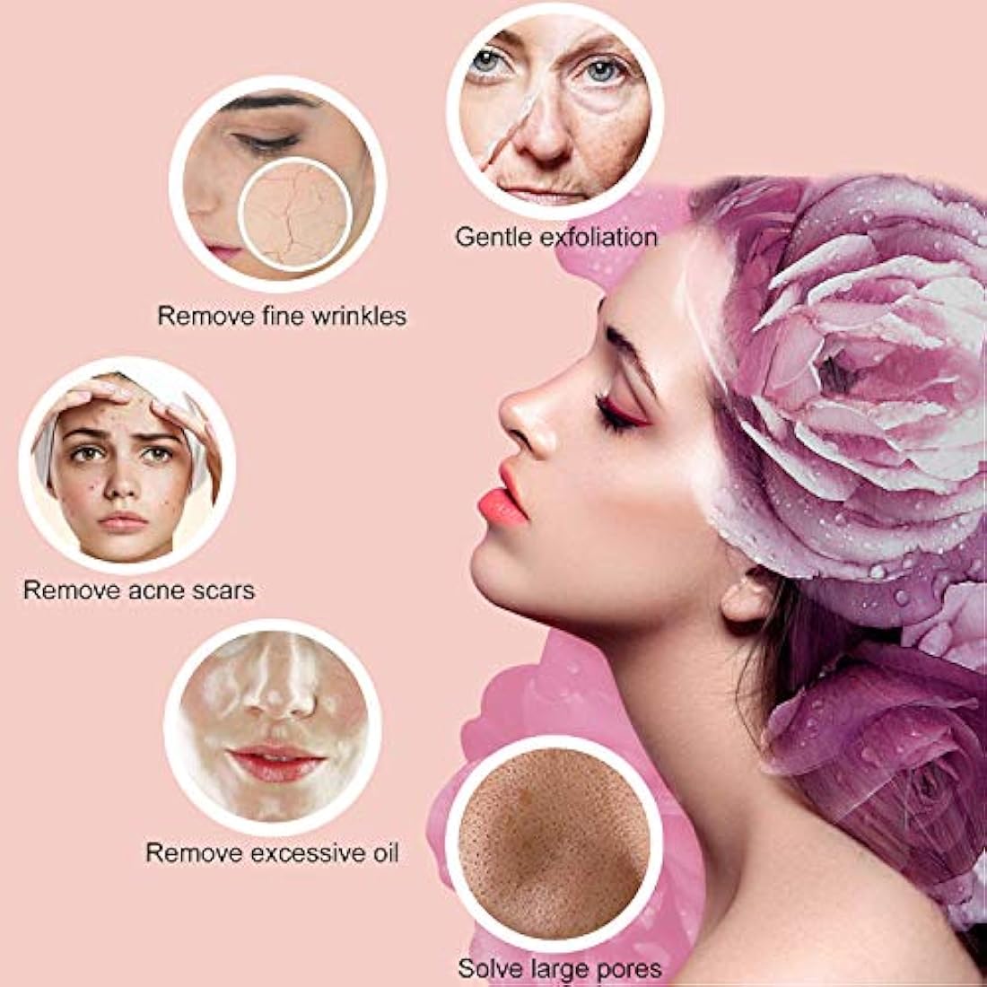 【Upgraded Version】 Microdermabrasion Machine Diamond Professional, Facial Care Salon Micro Dermabrasion Kit for Personal Home Use to Skin Rejuvenation, Tightening Beauty Machine