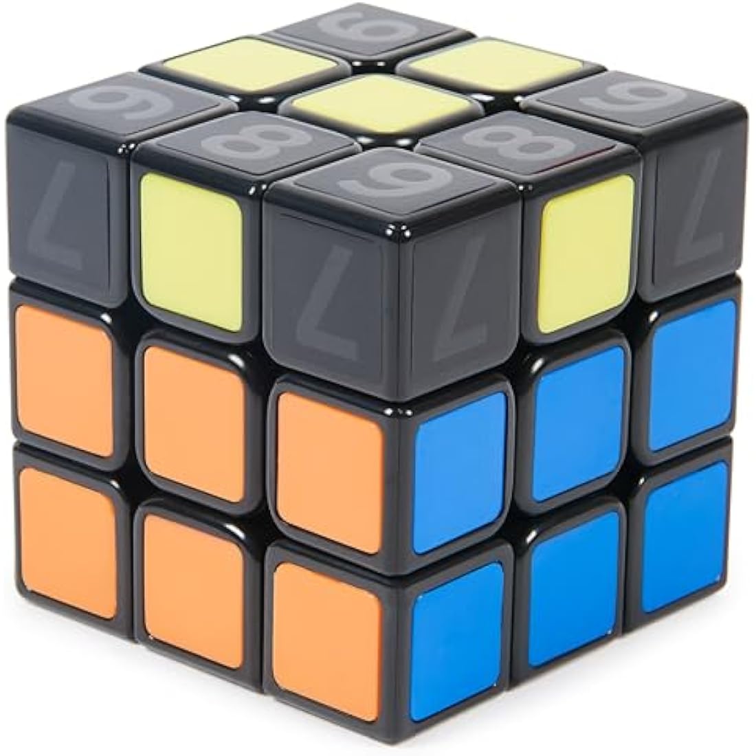 Rubik’s Coach Cube, Learn to Solve 3x3 Cube with Stickers, Guide and Videos | Stress Relief Fidget Toy | Adult Toy Fidget Cube | for Ages 8 and up
